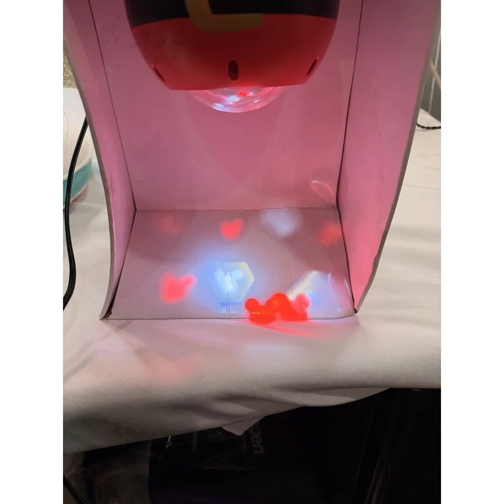 NEW Disney Magic Holiday Mickey Mouse Whirl-A-Motion LED‎ Projection Ornament